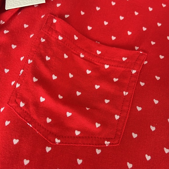 Sim & Sam Heart Button Tunic Top - Picture 7 of 7